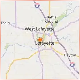 Purdue University Location Map Purdue University Location Map