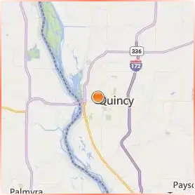 Quincy University Location Map