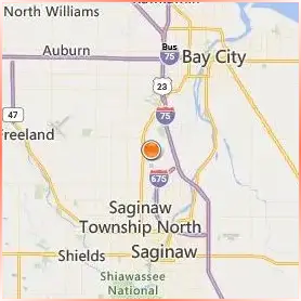 Saginaw Valley State University Location Map Saginaw Valley State University Location Map