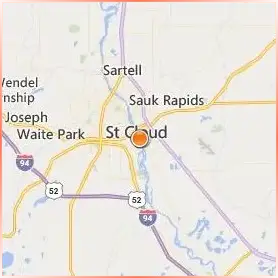 Saint Cloud State University Location Map