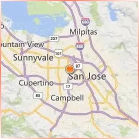 Santa Clara University Location Map Santa Clara University Location Map