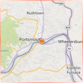 Shawnee State University Location Map
