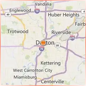 Sinclair Community College Location Map