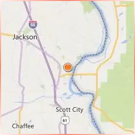 Southeast Missouri State University Location Map