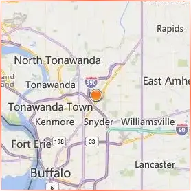 University at Buffalo Location Map