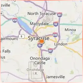 Syracuse University Location Map Syracuse University Location Map