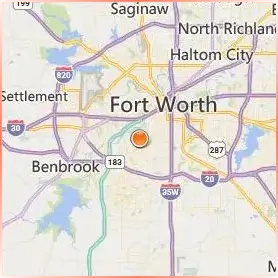 Texas Christian University Location Map Texas Christian University Location Map