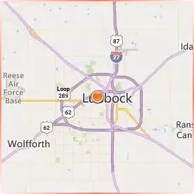Texas Tech University Location Map Texas Tech University Location Map