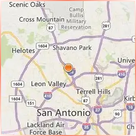 The Art Institute of San Antonio Location Map The Art Institute of San Antonio Location Map