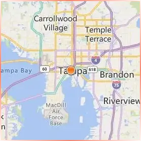 The University of Tampa Location Map The University of Tampa Location Map