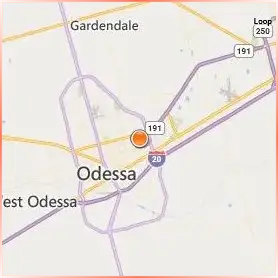 The University of Texas Permian Basin Location Map The University of Texas Permian Basin Location Map