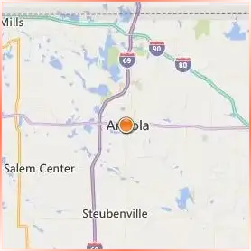 Trine University Regional Non Traditional es Location Map