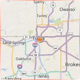 Tulsa Community College Location Map