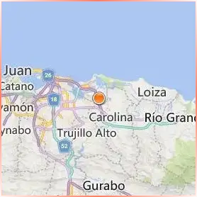 Universidad Ana G. Mendez Carolina Location Map