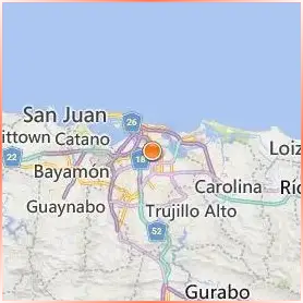 Universidad Politecnica de Puerto Rico Location Map