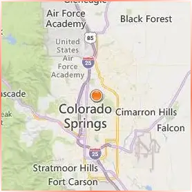 University of Colorado Colorado Springs Location Map University of Colorado Colorado Springs Location Map