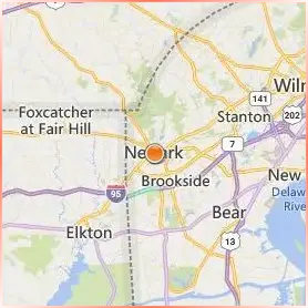 University of Delaware Location Map University of Delaware Location Map