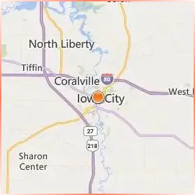 University of Iowa Location Map University of Iowa Location Map