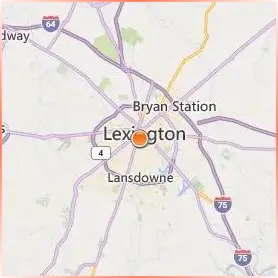 University of Kentucky Location Map University of Kentucky Location Map