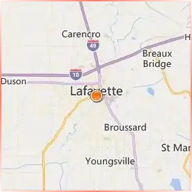 University of Louisiana at Lafayette Location Map University of Louisiana at Lafayette Location Map