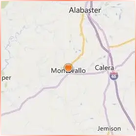 University of Montevallo Location Map University of Montevallo Location Map