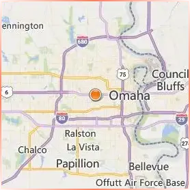 University of Nebraska at Omaha Location Map University of Nebraska at Omaha Location Map