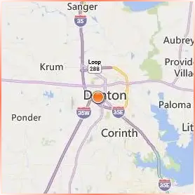 University of North Texas Location Map University of North Texas Location Map