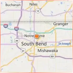 University of Notre Dame Location Map University of Notre Dame Location Map