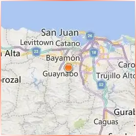 University of Puerto Rico Bayamon Location Map