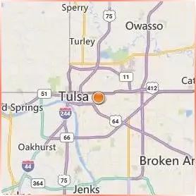 University of Tulsa Location Map University of Tulsa Location Map