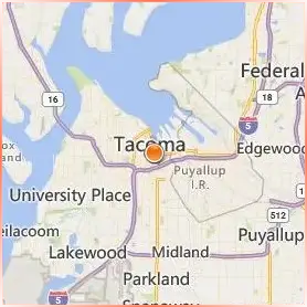 University of Washington Tacoma Location Map University of Washington Tacoma Location Map