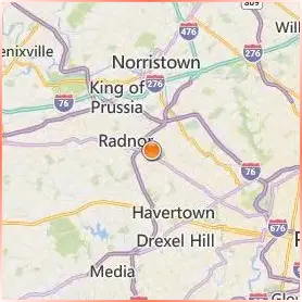 Villanova University Location Map Villanova University Location Map