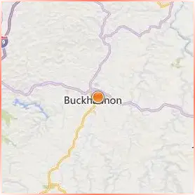 West Virginia Wesleyan College Location Map