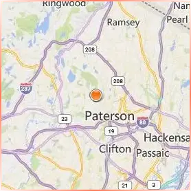 William Paterson University of New Jersey Location Map